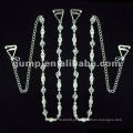 Metal bra cintas de diamante (GBRD0163)